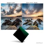 K&F Concept 100mm Square Filter Kit ND1000 (10 Stop) + 150mm GND8 (3 Stops) + Metal Filter Holder Set + 8 Pcs Adapter Rings for Camera - Image 5