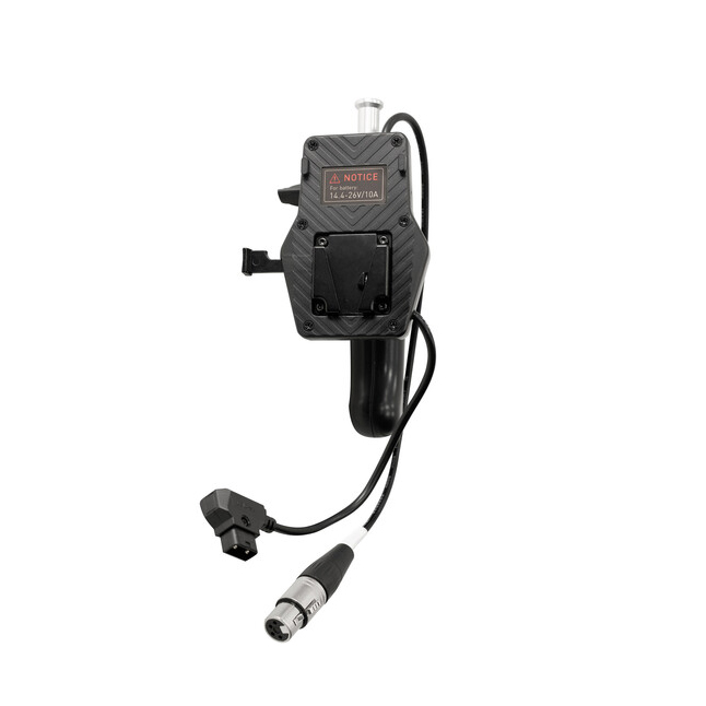 1648025159_1693326 Nanlite V-Mount Battery Grip with 4-Pin XLR Connector for Forza 150 - Image 1