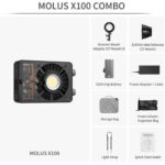 Zhiyun MOLUS X100 Bi-Color Pocket COB Monolight (Combo Kit) - Image 13