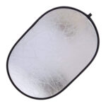 2 in1 Portable Reflectors Gold & Silver with Carrying Bag 1.5x2cm - Image 2