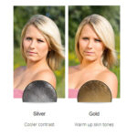 2 in1 Portable Reflectors Gold & Silver with Carrying Bag 1.5x2cm - Image 5