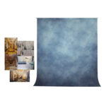3D Paper Backdrop Photography 3x3m + Adjustable Background Stand Backdrop Support System 3x3m - Image 3