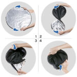 5-in-1 Portable Foldable Reflectors with Carrying Bag - Image 4