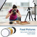 5-in-1 Portable Foldable Reflectors with Carrying Bag - Image 6