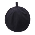 2 in1 Backgrounds Portable Muslin Cotton Black & White with Carrying Bag 1.5x2m - Image 3