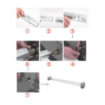 6 Roller Motorized Electric Wall Ceiling Mount Background Support System with Remote - Image 5