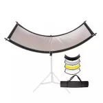 U-Shaped Curved Photographic Reflector
