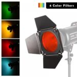 Barndor kit For Strobe with 4 Color Gels - Image 4