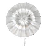 Black & Silver Umbrella Reflector with Diffuser 165cm - Image 3
