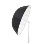 Black & White Umbrella White Soft with Diffuser 165cm