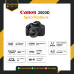 Canon EOS 2000D with EF-S 18-55mm f3.5-5.6 III Lens - Image 8