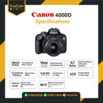 Canon EOS 4000D with EF-S 18-55mm f/3.5-5.6 III Lens - Image 8