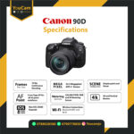 Canon EOS 90D DSLR Camera with 18-135mm Lens - Image 8