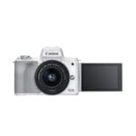 Canon EOS M50 Mark II Mirrorless Camera with 15-45mm Lens (White) - Image 3