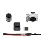 Canon EOS M50 Mark II Mirrorless Camera with 15-45mm Lens (White) - Image 5