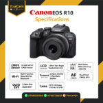 Canon EOS R10 Mirrorless Camera with 18-45mm Lens - Image 8