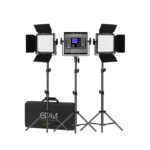 GVM 800D-RGB LED Light Panel (3-Light Kit)