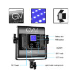 GVM 800D-RGB LED Light Panel (3-Light Kit) - Image 3
