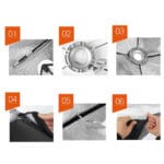 Godox 35x160cm Strip Softbox Bowens Mount with Grid - Image 6