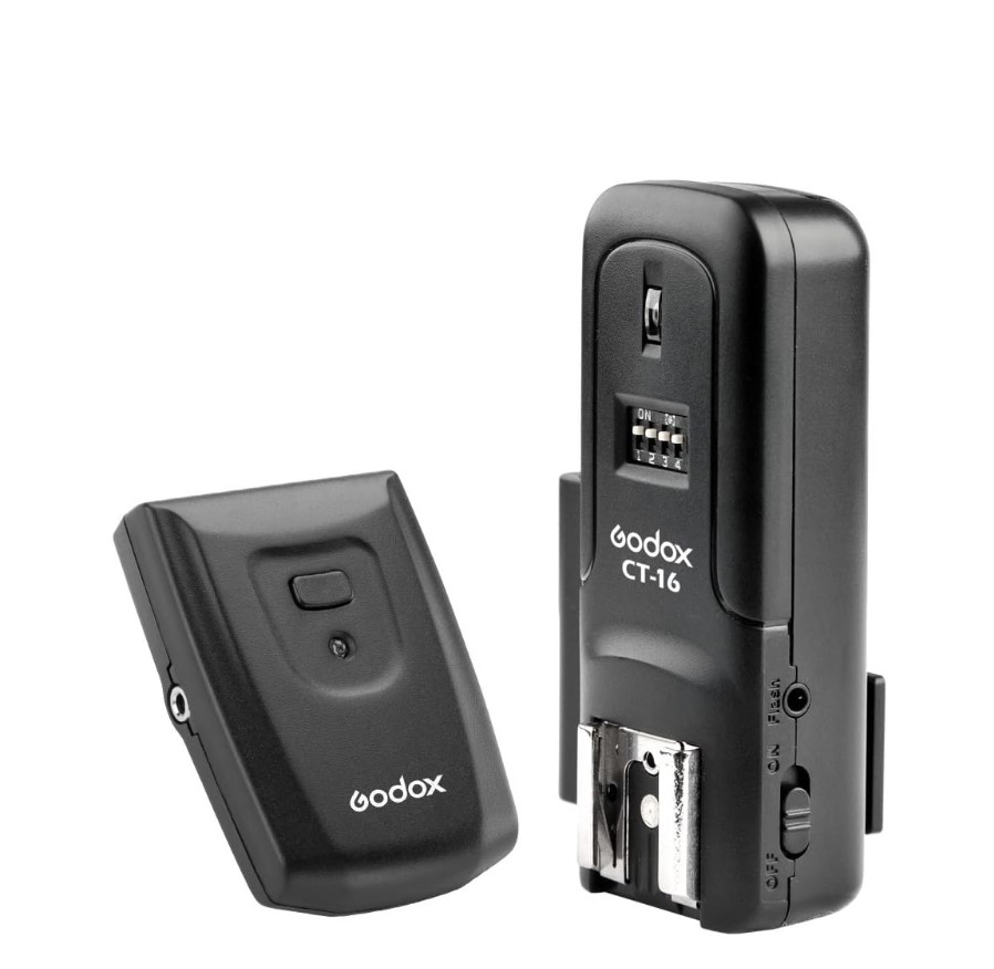 Godox CT-16 Wireless Radio Flash Trigger for Canon & Nikon (1) Godox CT-16 Wireless Radio Flash Trigger for Canon & Nikon - Image 1