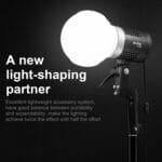 Godox Litemons LC30D Daylight LED Light with Godox ML-CD15 Diffusion Dome Kit - Image 8