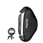 Godox S-Type Bowens Mount Flash Bracket with Softbox Kit