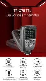 JINBEI TR-Q7II TTL Wireless Flash Trigger - Image 6