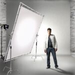Jinbei 3.6 X 3.6 Metre Scrim Frame and diffusion with 2 Stand - Image 6