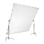 Jinbei 3.6 X 3.6 Metre Scrim Frame and diffusion with 2 Stand