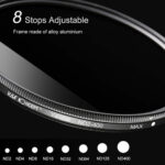 K&F Concept B-Series Variable ND2-400 Filter - Image 3