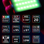 NB177-S RGB LED Light Pocket 10w - Image 2