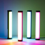 Nanlite PavoTube II 6C RGB LED Tube with Nanlite Fabric Barndoors and Grid - Image 6