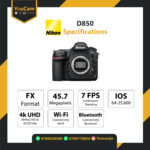 Nikon D850 DSLR Camera (Body Only) - Image 5