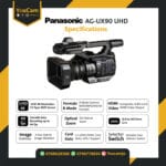Panasonic AG-UX90 UHD 4K Professional Camcorder - Image 6