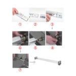 4 Roller Motorized Electric Wall Ceiling Mount Background Support System with Remote - Image 5