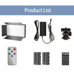 Varicolor LED 600 RGB professional photo and video led light - Image 7