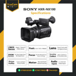 Sony HXR-NX100 Full HD NXCAM Camcorder - Image 8