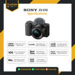 Sony ZV-E10 Mirrorless Camera Content - Creator Kit - Image 8