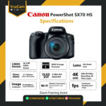Canon PowerShot SX70 HS Digital Camera - Image 7