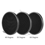 Standard Reflector Diffuser Lamp Shade Dish with 40° or 50° or 60° Honeycomb - Image 3