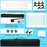 Studio LED Light Box with 3 Colors PVC Backdrops - Image 9