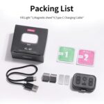 Ulanzi VL-40 Magnetic Fill Light for Handheld Gimbals - Image 7