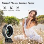 Viltrox EF-E II 0.71x Lens Mount Adapter for Canon EF-Mount Lens to Select Sony E-Mount Cameras - Image 5