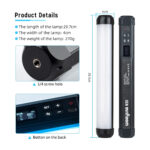Weeylite K21 Full Color Handheld RGB LED Light Stick - Image 2