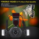 Yongnuo YN-24EX TTL Macro Flash for Canon Camera - Image 2