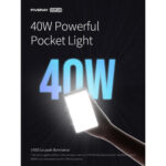 Zhiyun FIVERAY M40 Powerful 40W Pocket LED Light - Image 4