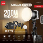 Zhiyun MOLUS G200 Bi-Color LED Monolight - Image 6