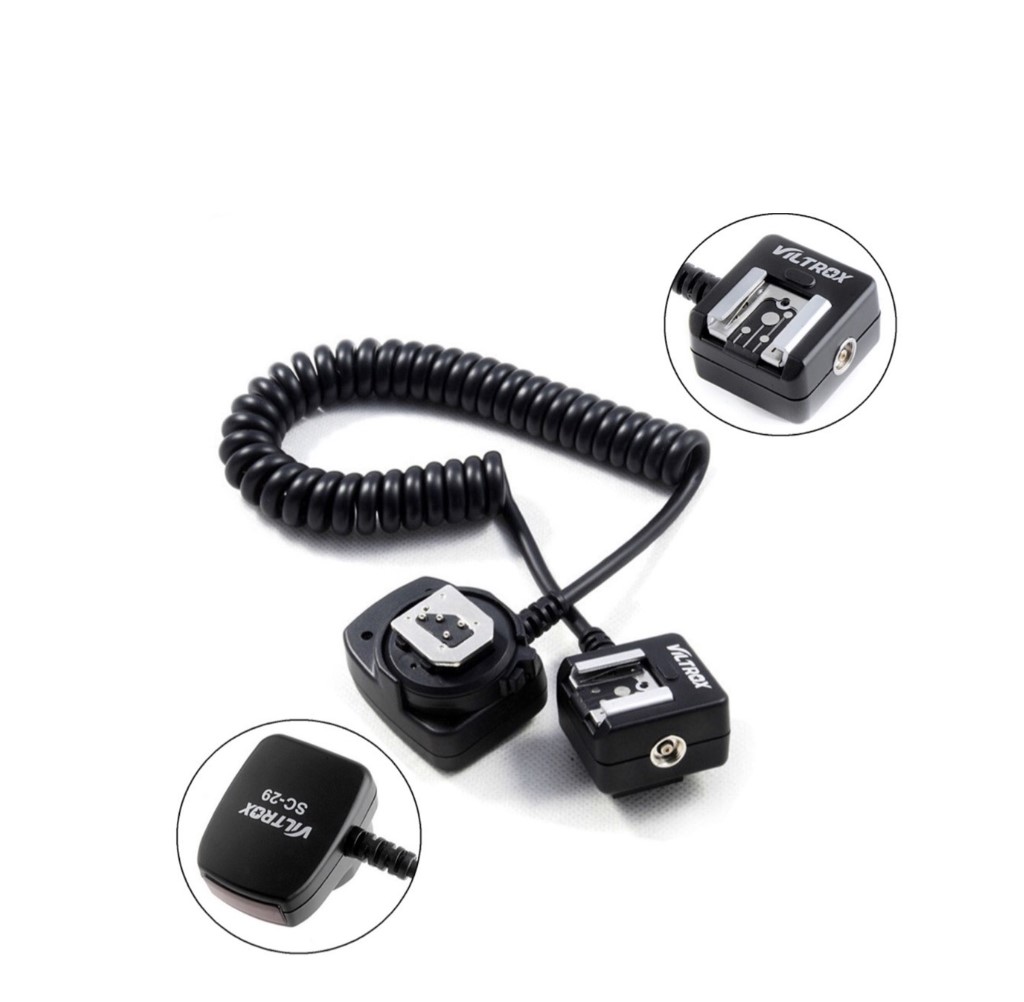 af6d41bf4808a69983a004beba8b Viltrox SC-29 1M TTL Off-Camera Flash Hot Shoe Sync Cord Cable for Nikon - Image 1