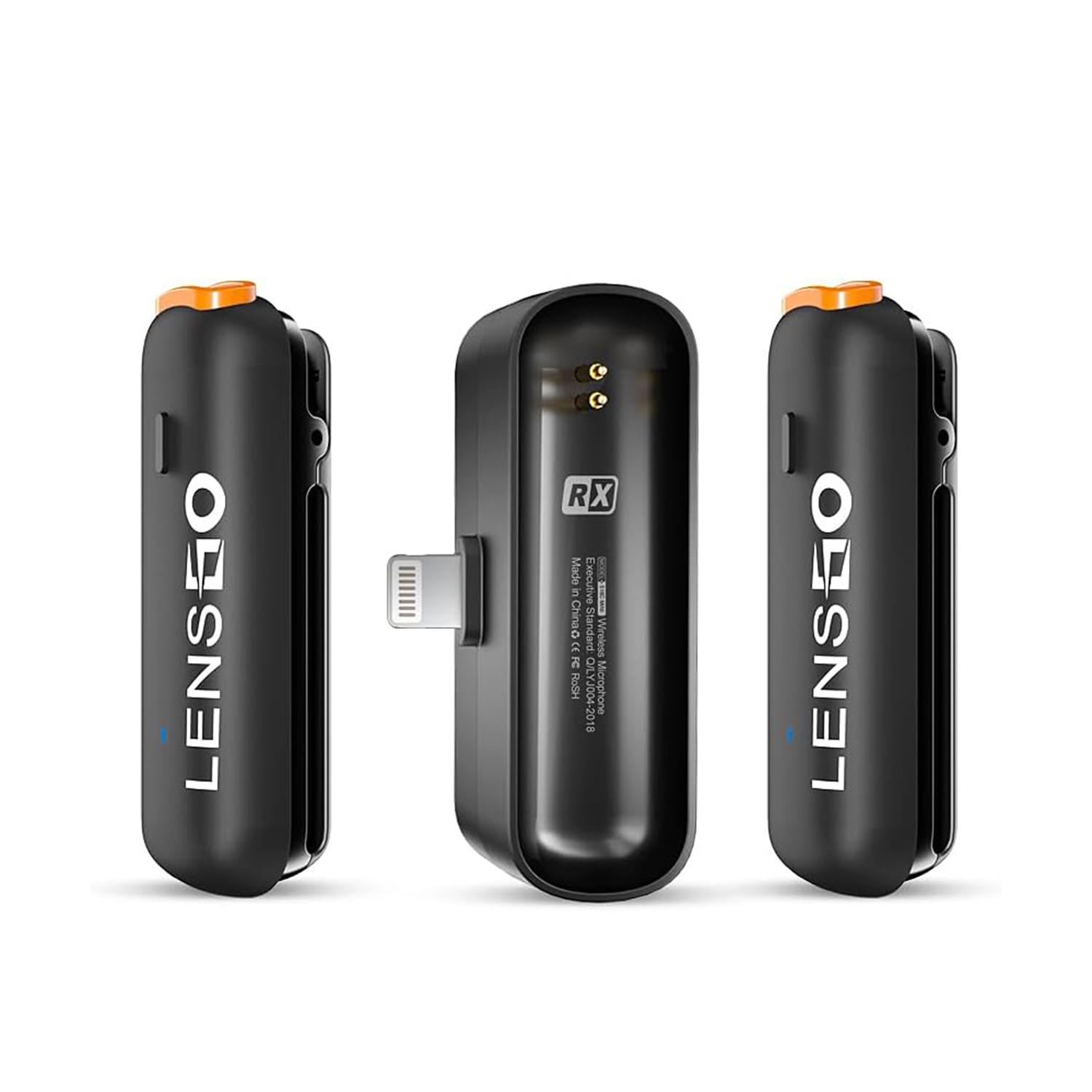 1 LensGo 518C MINI Wireless Microphone with Lightning Connector for iOS Devices - Image 1