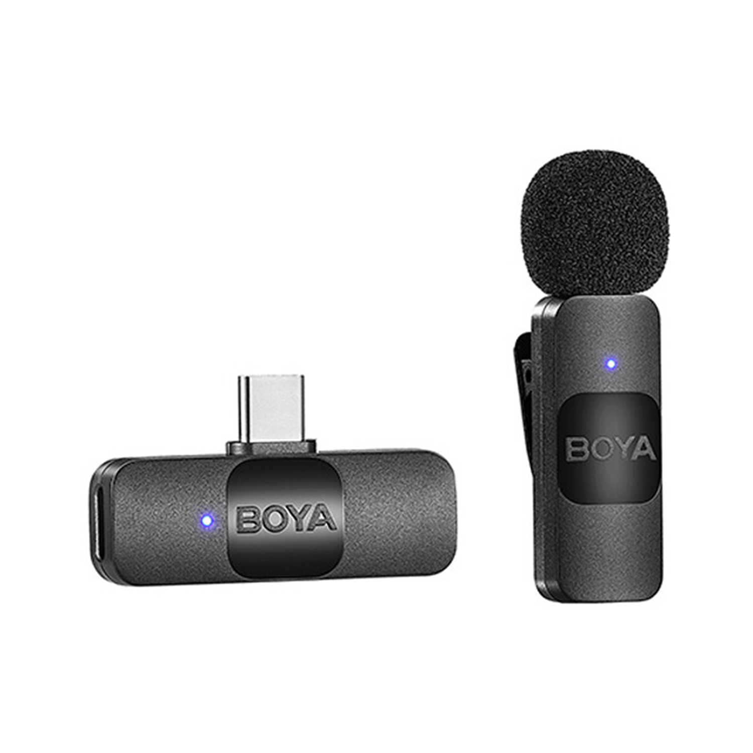 1695030921_1782002 BOYA BY-V10 Ultracompact Wireless Microphone System with USB-C Connector for Mobile Devices (2.4 GHz) - Image 1